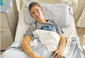 MJ chugs along nicely after serious rugby injury - PressReader