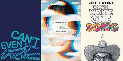  ?? CHICAGO TRIBUNE ILLUSTRATI­ON ?? JohnWarner’s 2020 nonfiction picks include books by Anne Helen Petersen, Anna Wiener and Jeff Tweedy.