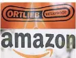  ?? FOTO: DPA ?? Logos der beiden Kontrahent­en Ortlieb und Amazon.