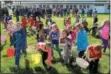  ?? FILE PHOTO ?? The field at the Norco Fire Company is filled with children racing around picking up eggs during the company’s annual Easter egg hunt.