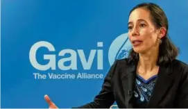  ?? ELODIE LE MAOU/AFP VIA GETTY IMAGES ?? Aurelia Nguyen, chief officer of the Gavi Vaccine Alliance, called the HPV vaccine its highest impact vaccine.