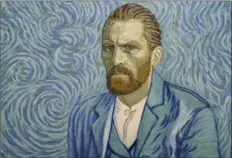  ??  ?? A scene from “Loving Vincent,” which opens the AGH World Film Festival Oct. 13.