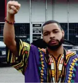  ??  ?? Micah Xavier Johnson, il cecchino ucciso a Dallas