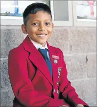  ?? Picture: MADELEINE CHAPUT ?? YOUNG WORDSMITH: Hudson Park Primary pupil Mishay Rama, 9, recently won the Grade 3 Cluster Spelling Bee in East London and will be competing at the regional competitio­n