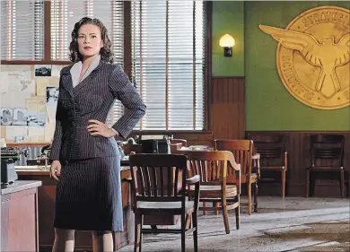  ?? MARVEL ?? Hayley Atwell starred as Peggy Carter in “Marvel’s Agent Carter.”