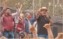  ?? FOTO EE: HUGO SALAZAR ?? El senador con licencia, Félix Salgado Macedonio radicalizó su discurso contra el Instituto Nacional Electoral.