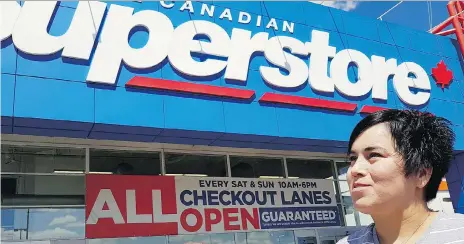  ?? MATT OLSON ?? “I don’t want an apology,” says Crystal Stone, who says she experience­d racism from a Superstore worker. “Something needs to be done.”