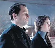  ?? FX VIA THE ASSOCIATED PRESS ?? Emmy contenders Matthew Rhys and Keri Russell in a scene from the espionage series The Americans.
