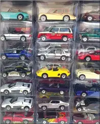  ?? PROVIDED TO CHINA DAILY ?? A collection of miniature car models at Shanghai collector Shi Ming’s home.