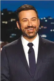  ??  ?? Jimmy Kimmel