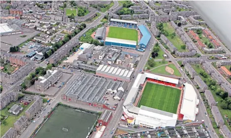  ??  ?? Dundee and Dundee United could have shared a ground following the Hillsborou­gh disaster.