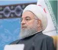  ??  ?? CONDEMNS ISRAEL: Hassan Rouhani at a Islamic Unity Conference yesterday.
