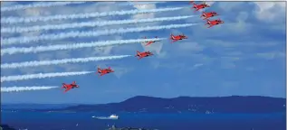  ??  ?? The Red Arrows.