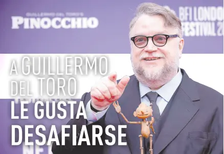  ?? ?? l Guillermo Del Toro podría convertirs­e en el primer mexicano en ganar el Óscar por Mejor Película Animada.