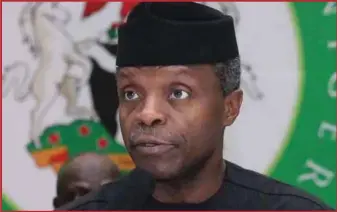  ??  ?? Osinbajo