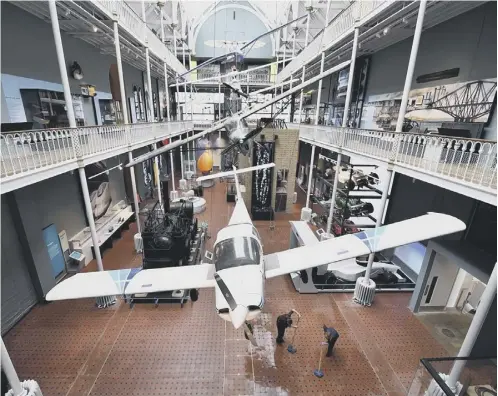  ??  ?? 0 Readers of the National Geographic Traveller said the National Museum of Scotland was ‘the very pinnacle of cultural places to visit’