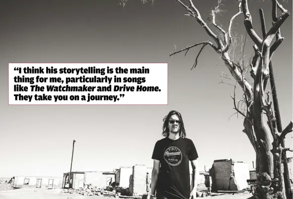  ??  ?? LET STEVEN WILSON TAKE YOU ON A JOURNEY…