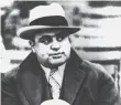  ??  ?? Gangster wie Al Capone machten während der Prohibitio­n Karriere.