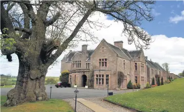  ??  ?? Extension hope Murrayshal­l Country House Hotel near Scone