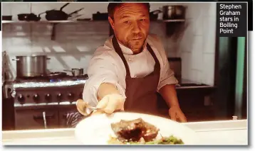  ?? ?? Stephen Graham stars in Boiling Point