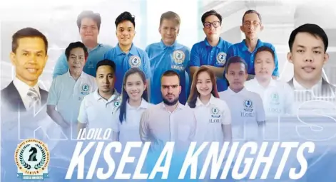  ?? ?? The Iloilo Kisela Knights settled for a split in their double header after suffering a defeat to Fianchetto Checkmates in the 2022 Profession­al Chess Associatio­n of the Philippine­s Third Conference.