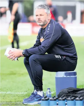  ??  ?? Bath City manager Jerry Gill is relieved that the 2019/20 season has been curtailed so he can start looking ahead to the next campaign