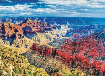  ??  ?? A breathtaki­ng view of the Grand Canyon.