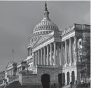  ?? J. SCOTT APPLEWHITE ?? The Capitol in Washington is seen at sunrise, Sept. 13.