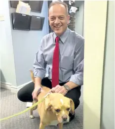  ?? FILE PHOTO ?? Dr. David Salanki of Chiropract­ic Associates of Port Colborne is again participat­ing in Doctors with a Heart, raising money and collecting donations for Welland and District Humane Society.