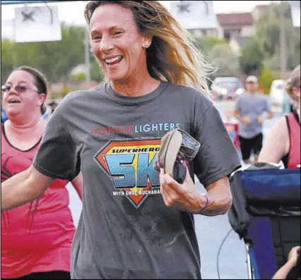  ?? Mountain’s Edge ?? The Candleligh­ters Childhood Cancer Foundation of Nevada will hold its annual Superhero 5K with Chet Buchanan on Sept. 15 at Exploratio­n Park in Mountain’s Edge.