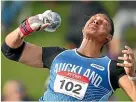  ??  ?? Valerie Adams is near the end of her distinguis­hed career.