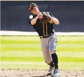  ?? K.C. ALFRED U-T ?? Padres’ Jake Cronenwort­h had a tough end to the 2020 regular season but he rebounded in the NL playoffs.