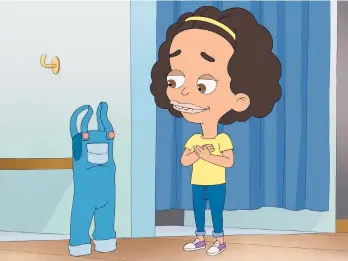  ?? NETFLIX ?? Writer and comedian Ayo Edebiri is the new voice of animinated character Missy Foreman-Greenwald on“Big Mouth.”