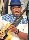  ??  ?? Guitarist Kunle Ayo