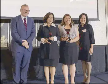  ??  ?? INSULAR LIFE BAGS INSURANCE ASIA AWARDS: Insular Life has bagged two major awards from this year’s Insurance Asia Awards held in Singapore. The company was named ‘Domestic Life Insurer of the Year,’ and recognized for its ‘Digital Insurance Initiative...