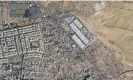  ?? Photograph: AP ?? A satellite image of Rafah on 14 January 2024, now that huge swathes of Gaza’s population have fled to the city, many setting up makeshift camps.