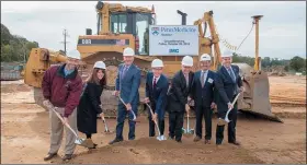  ?? SUBMITTED PHOTO ?? Officials break ground for the new Penn Medicine building at 145King of Prussia Road last Oct. 26.