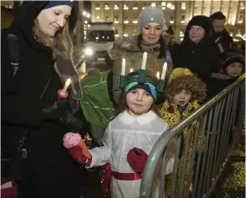  ??  ?? Lucia Korte firade sin sexårsdag tillsamman­s med mamma Sanna Korte.