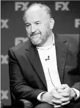  ?? FREDERICK M. BROWN/GETTY 2017 ?? Louis C.K. was said to be “very relaxed” during his set.