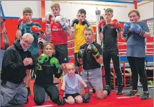  ?? Photograph­s: Iain Ferguson, alba.photos ?? Members of Lochaber Phoenix Boxing Club.