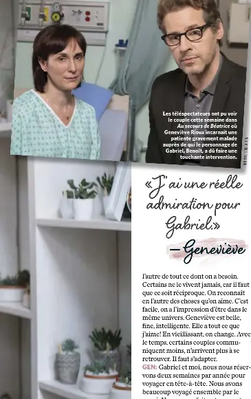 Gabriel Sabourin et Geneviève Rioux - PressReader