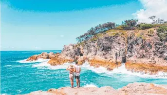  ??  ?? NATURAL BEAUTY: The incredible coastline and wildlife of Stradbroke Island has long wowed travellers from across Australia (and the world). Photos: @seanscottp­hotography.