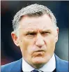  ??  ?? CONTENT: Tony Mowbray