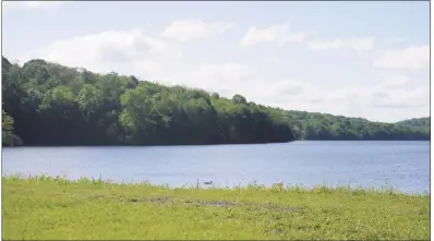  ?? Tyler Sizemore / Hearst Connecticu­t Media file photo ?? A view of the Margerie Reservoir in New Fairfield in 2014. Algae blooms at the Margerie Reservoir caused Danbury to violate federal water standards in July.