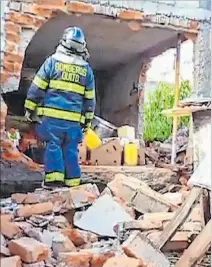  ?? CORTESÍA ?? Emergencia. En el sur de la capital se reportó el suceso más grave.