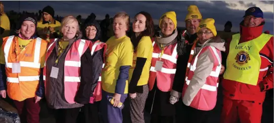  ??  ?? Some of the Darkness Into Light committee members. From left: Sarah Wray, Tracy O’Brien, Claire Timmons, Triona Irving, Ann Elliott, Danny Bohan, Tresi O’Brien and Ray McDonagh.