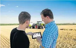  ?? GENTILEZA CLAAS ?? DATOS. La agricultur­a ha incorporad­o a la informació­n como insumo estratégic­o.