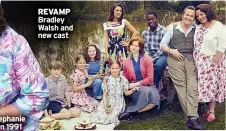  ?? ?? REVAMP Bradley Walsh and new cast