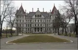  ?? HANS PENNINK- ASSOCIATED PRESS ?? This Jan. 15, 2019file photo shows the New York state Capitol in Albany, N.Y.