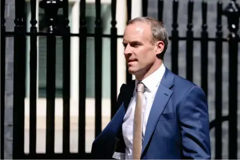  ?? (PA) ll ?? There is no prospect of a review of Raab’s behaviour in various Whiteha department­s